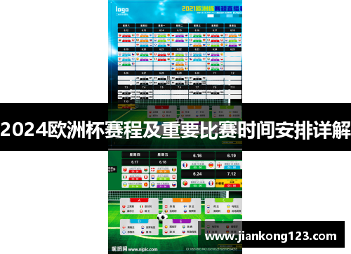 2024欧洲杯赛程及重要比赛时间安排详解
